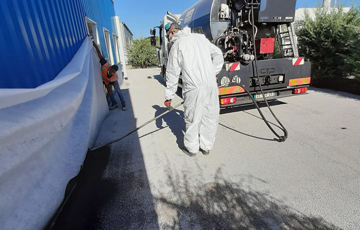 L'Enrobé à chaud s’intègre parfaitement dans la réalisation d’allée de garage