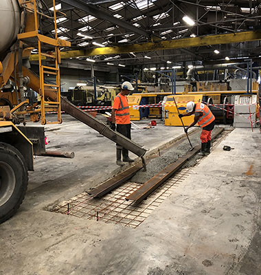 Réalisation d'un béton désactivé pour une résidence à Sérignan dans l'Hérault