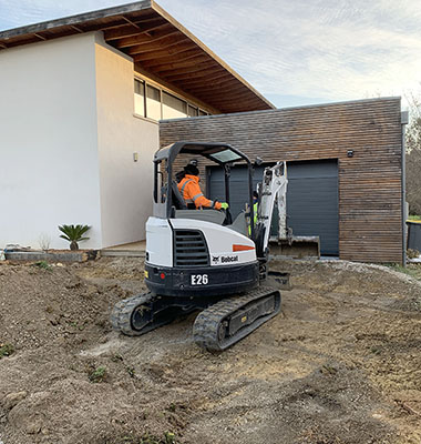 Réalisation d'un béton à Valras dans l'Hérault